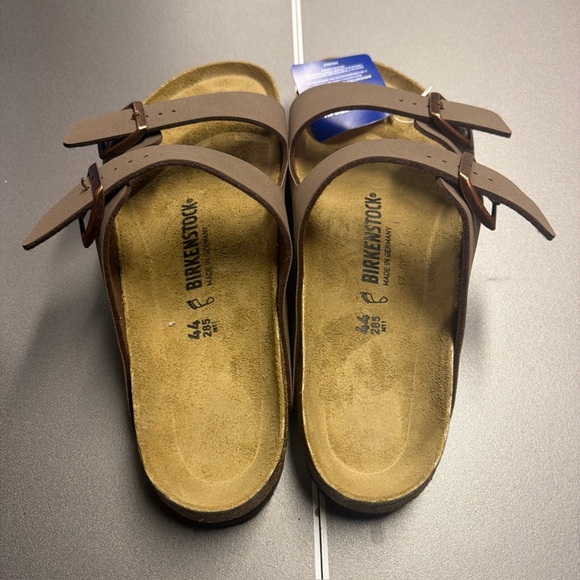 Men Birkenstock Arizona Sandals USA 11 EU 44 Made in Germany NEW With Box - Picture 5 of 11